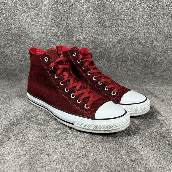 Converse Chuck Taylor All Star Zig Zag 139841F Mens Size 13 Red High Top Shoes - Picture 3 of 13